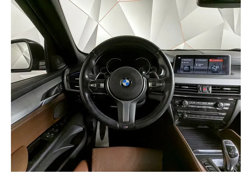 BMW X6 xDrive40d Steptronic (313 л.с.) M Sport (Локальная сборка) Черный в АВИЛОН. Слайд №15