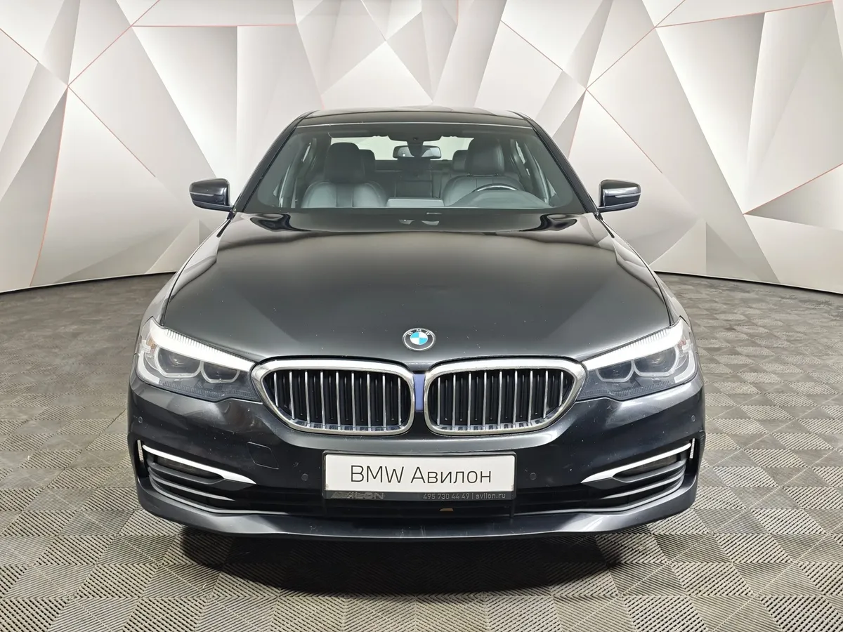 BMW 5 серия 520i Steptronic (184 л.с.) Черный в АВИЛОН. Слайд №3