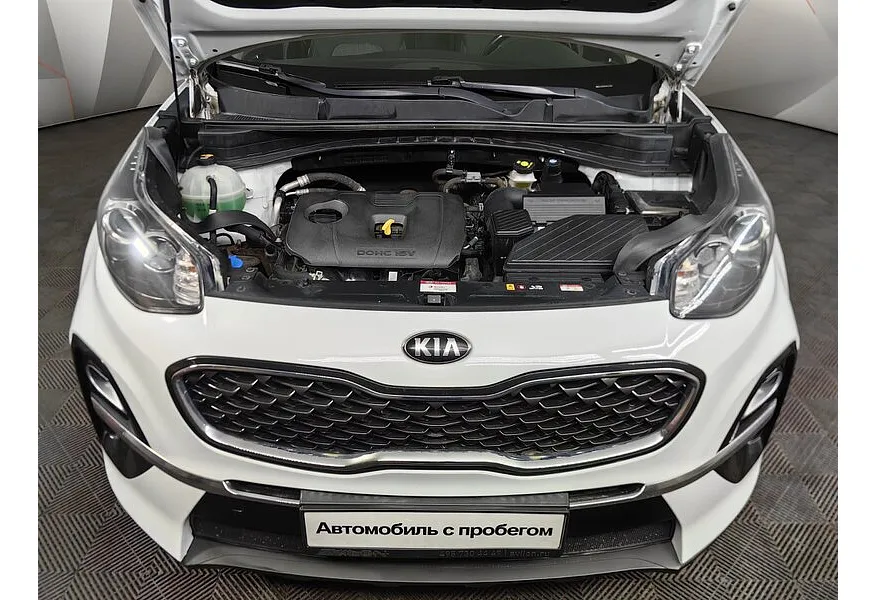 Kia Sportage 2.0 MPI AT 4WD (150 л.с.) Luxe Белый в АВИЛОН. Слайд №11