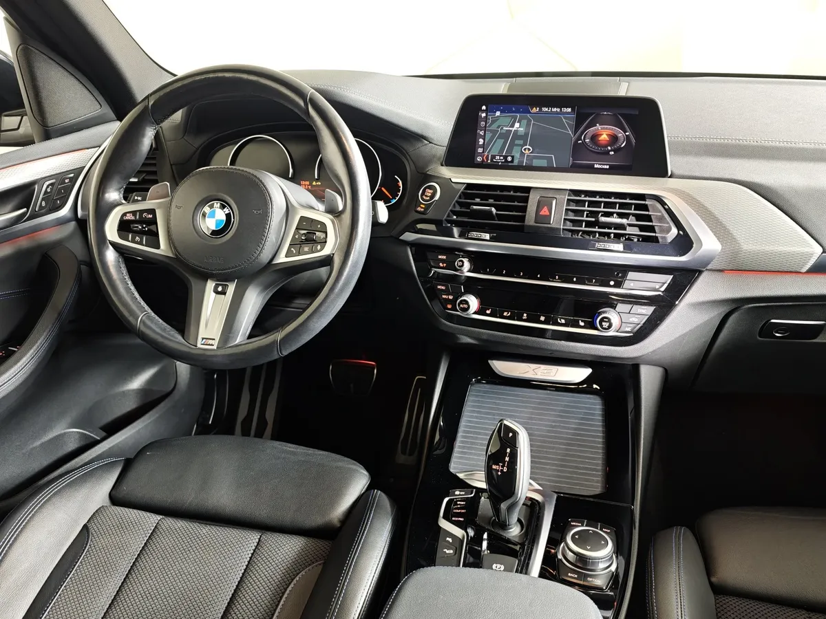 BMW X3 xDrive20i AT (184 л.с.) Черный в АВИЛОН. Слайд №15