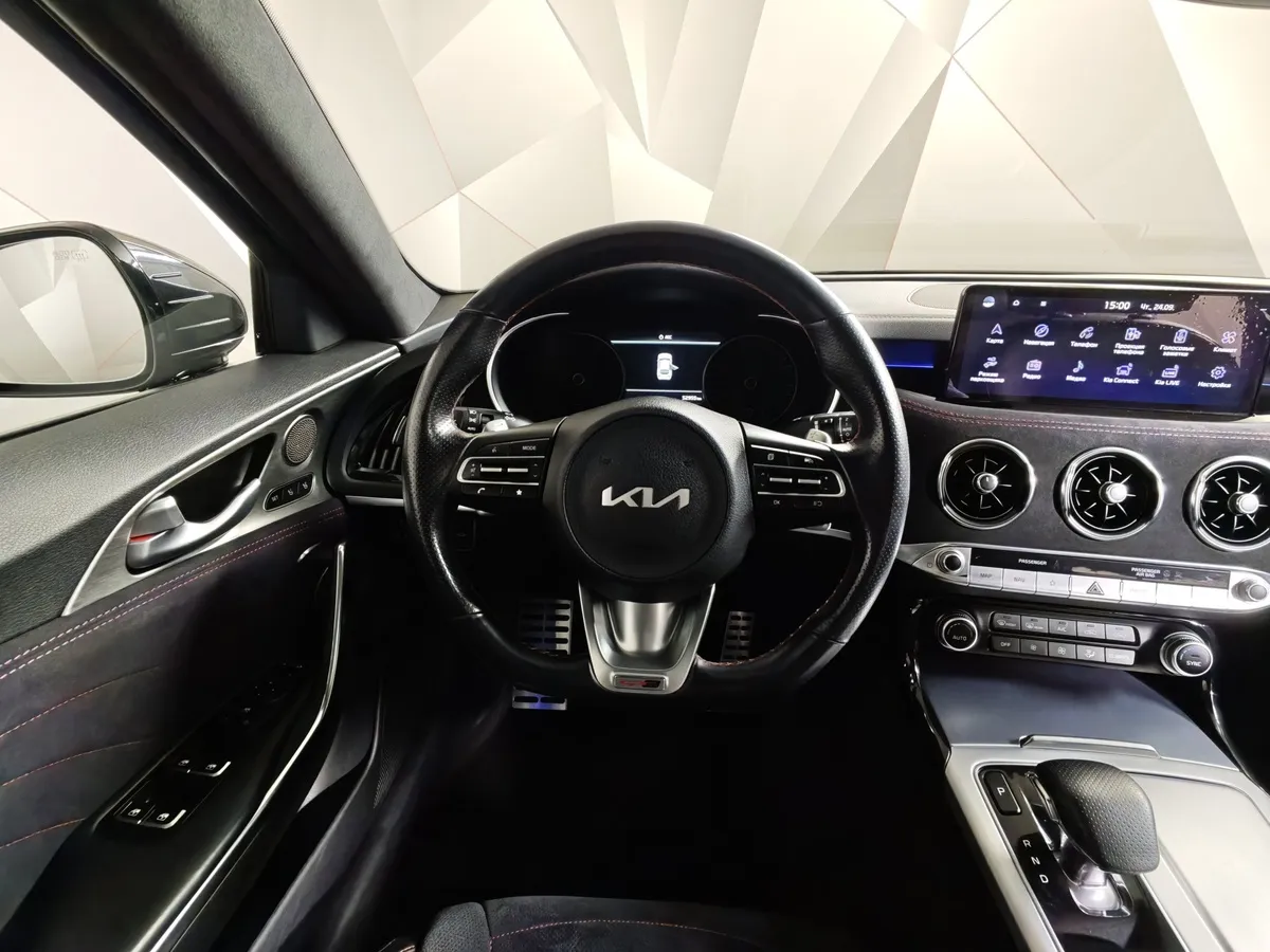Kia Stinger 2.0 AT AWD (247 л.с.) GT Line Синий в АВИЛОН. Слайд №20