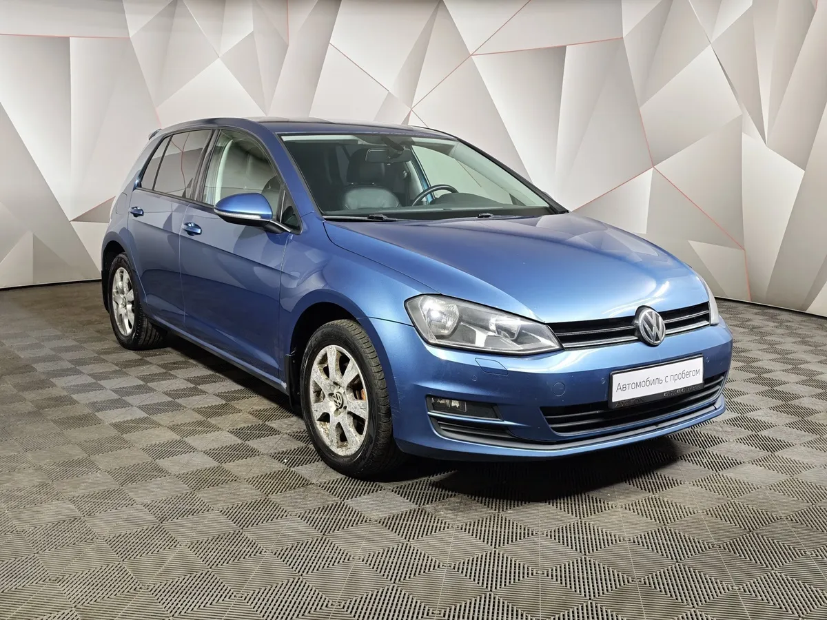 Volkswagen Golf 1.4 TSI BlueMotion DSG (122 л.с.) Comfortline Голубой в АВИЛОН. Слайд №3