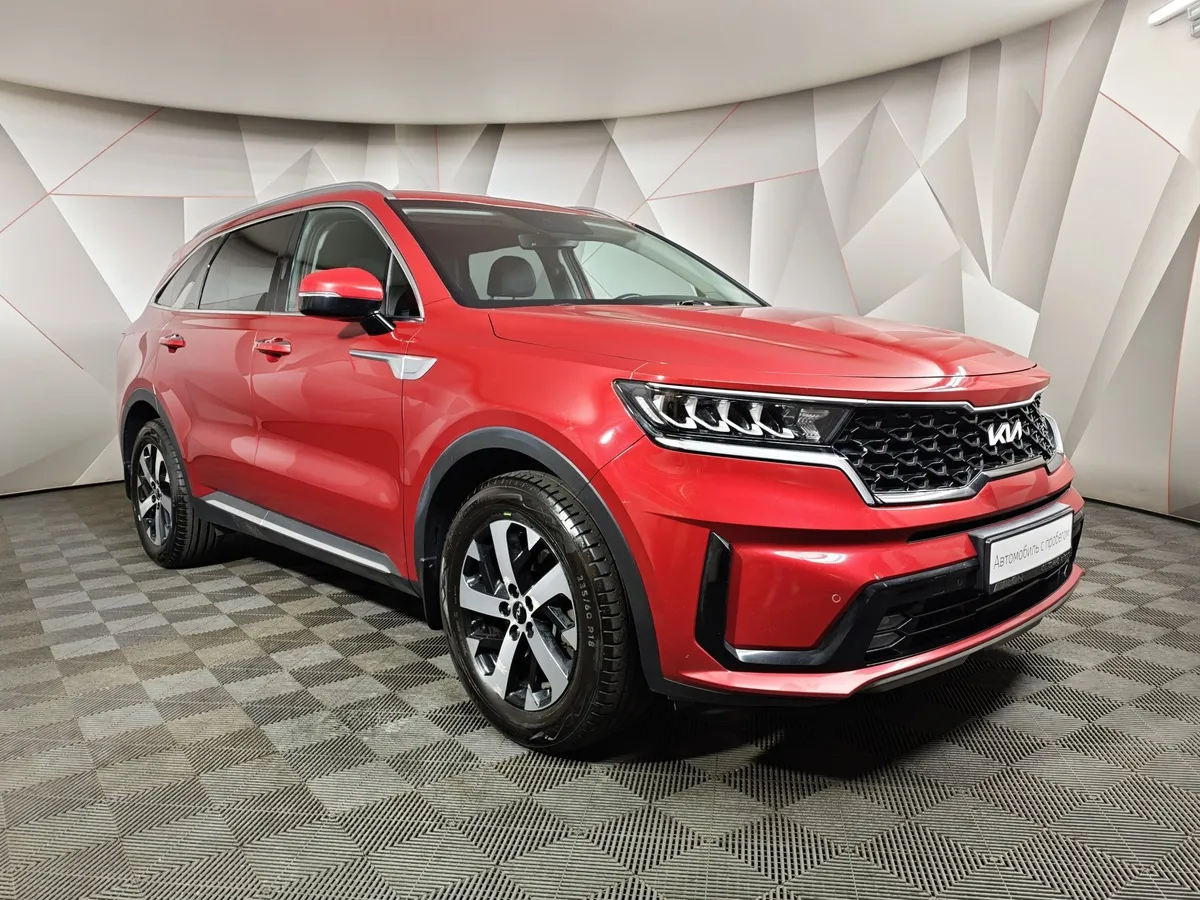 Kia Sorento 2.5 MPI 4WD AT (180 л.с.) Premium Красный в АВИЛОН. Слайд №3