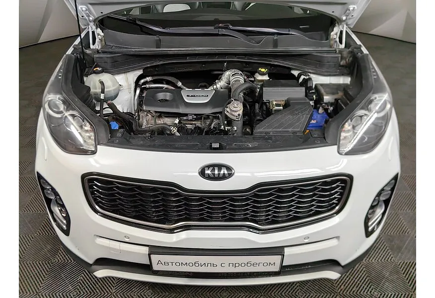 Kia Sportage 1.6 DCT 4WD (177 л.с.) GT Line Белый в АВИЛОН. Слайд №11
