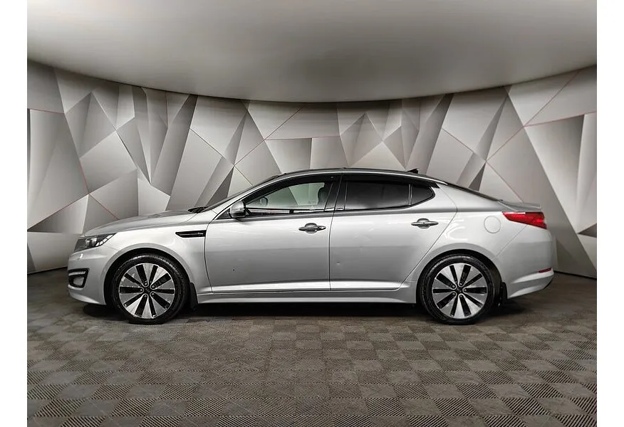Kia Optima 2.4 MPI AT (180 л.с.) Premium Серебристый в АВИЛОН. Слайд №5