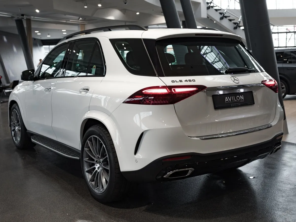 Mercedes-Benz GLE 450 4MATIC 9G-TRONIC (367 л.с.) Белый в АВИЛОН. Слайд №7