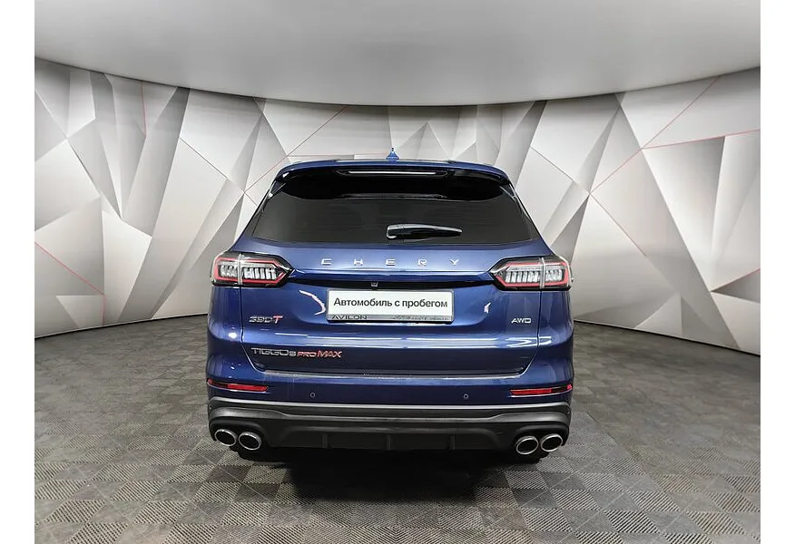 Chery Tiggo 8 Pro Max 2.0 AMT AWD (197 л.с.) Ultimate Синий в АВИЛОН. Слайд №8