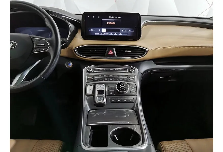 Hyundai Santa Fe 3.5 AWD 8AT (249 л.с.) High-Tech (7 мест) Серый в АВИЛОН. Слайд №15