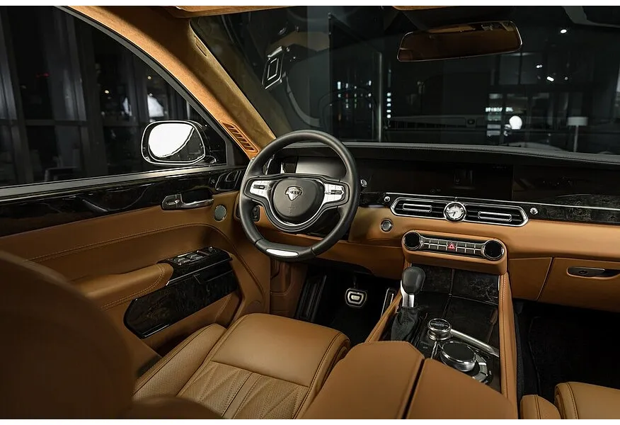 AURUS Senat 4.4 AWD AT (598 л.с.) Синий в АВИЛОН. Слайд №2