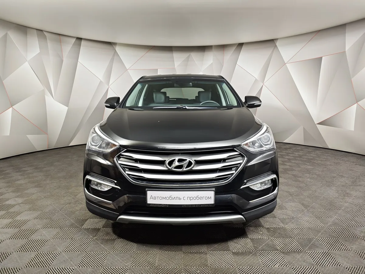 Hyundai Santa Fe 2.2 CRDI AT AWD (200 л.с.) Comfort Черный в АВИЛОН. Слайд №7