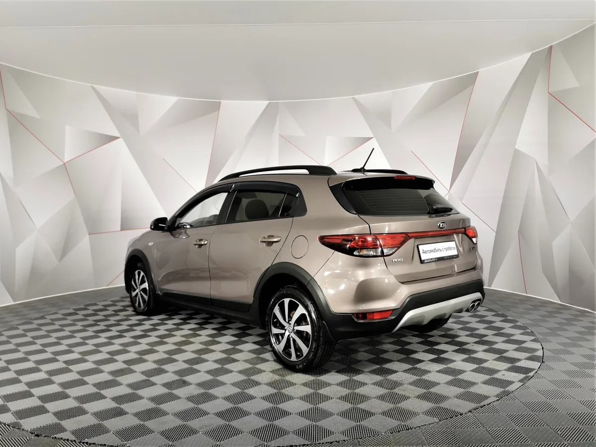 Kia Rio X-Line 1.6 AT (123 л.с.) Luxe Коричневый в АВИЛОН. Слайд №4