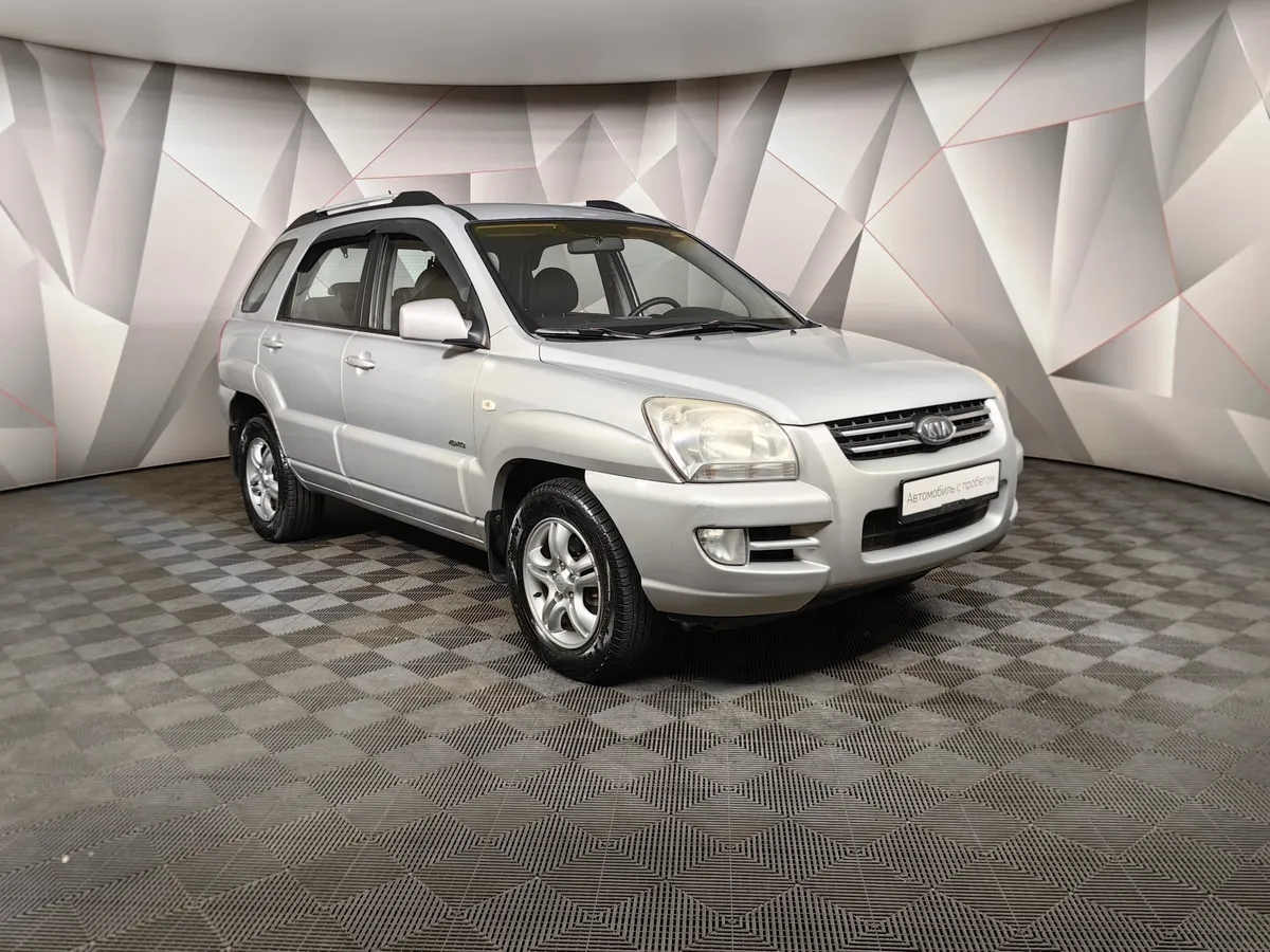 Kia Sportage 2.0 CRDi AT 4WD (112 л.с.) Серебристый в АВИЛОН. Слайд №3