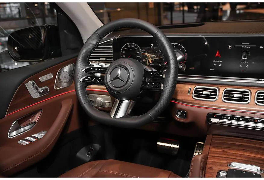 Mercedes-Benz GLS 450 d 9G-TRONIC 4Matic (367 л.с.) Черный в АВИЛОН. Слайд №8