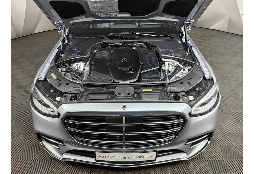 Mercedes-Benz S-Класс S 350 d 9G-Tronic 4Matic (313 л.с.) Серый в АВИЛОН. Слайд №11