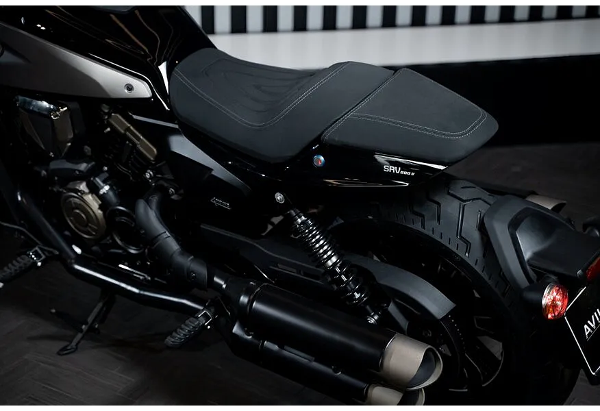 QJMOTOR SRV 600V 561 см³ (68 л.с.) (68) 561 Черный в АВИЛОН. Слайд №10