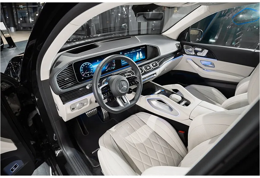 Mercedes-Benz GLS 63 4MATIC PLUS 9G-TRONIC (612 л.с.) Черный в АВИЛОН. Слайд №9