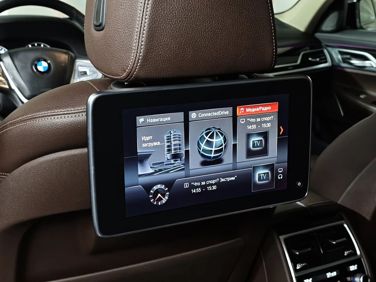 BMW 7 серия 730Ld xDrive AT (249 л.с.) Exclusive Черный в АВИЛОН. Слайд №25