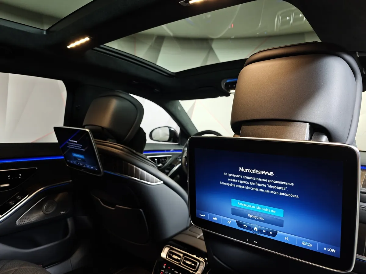 Mercedes-Benz S-Класс S 350 d 9G-Tronic 4Matic (313 л.с.) Черный в АВИЛОН. Слайд №27