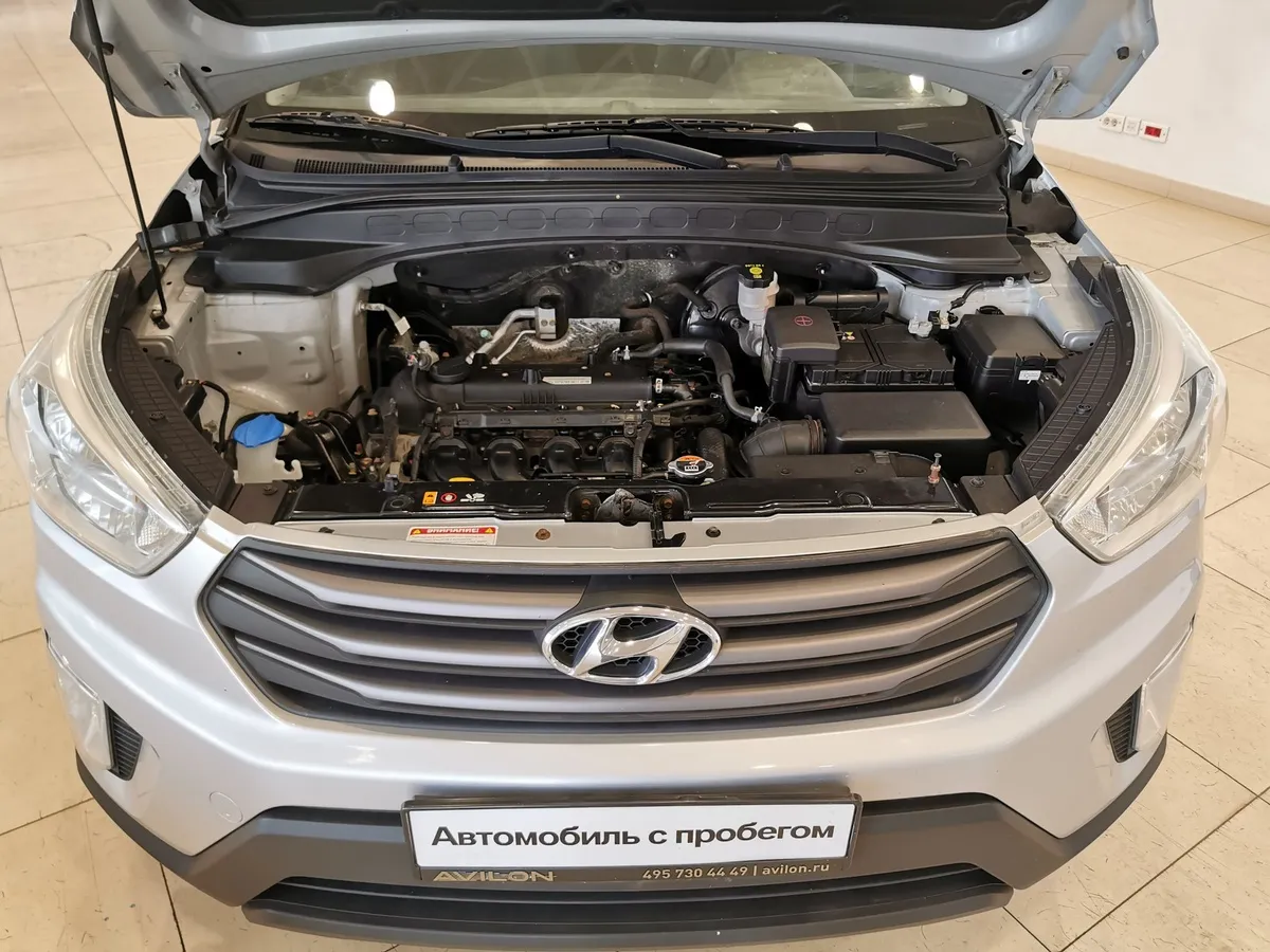 Hyundai Creta 1.6 AT (123 л.с.) Active Серебристый в АВИЛОН. Слайд №11