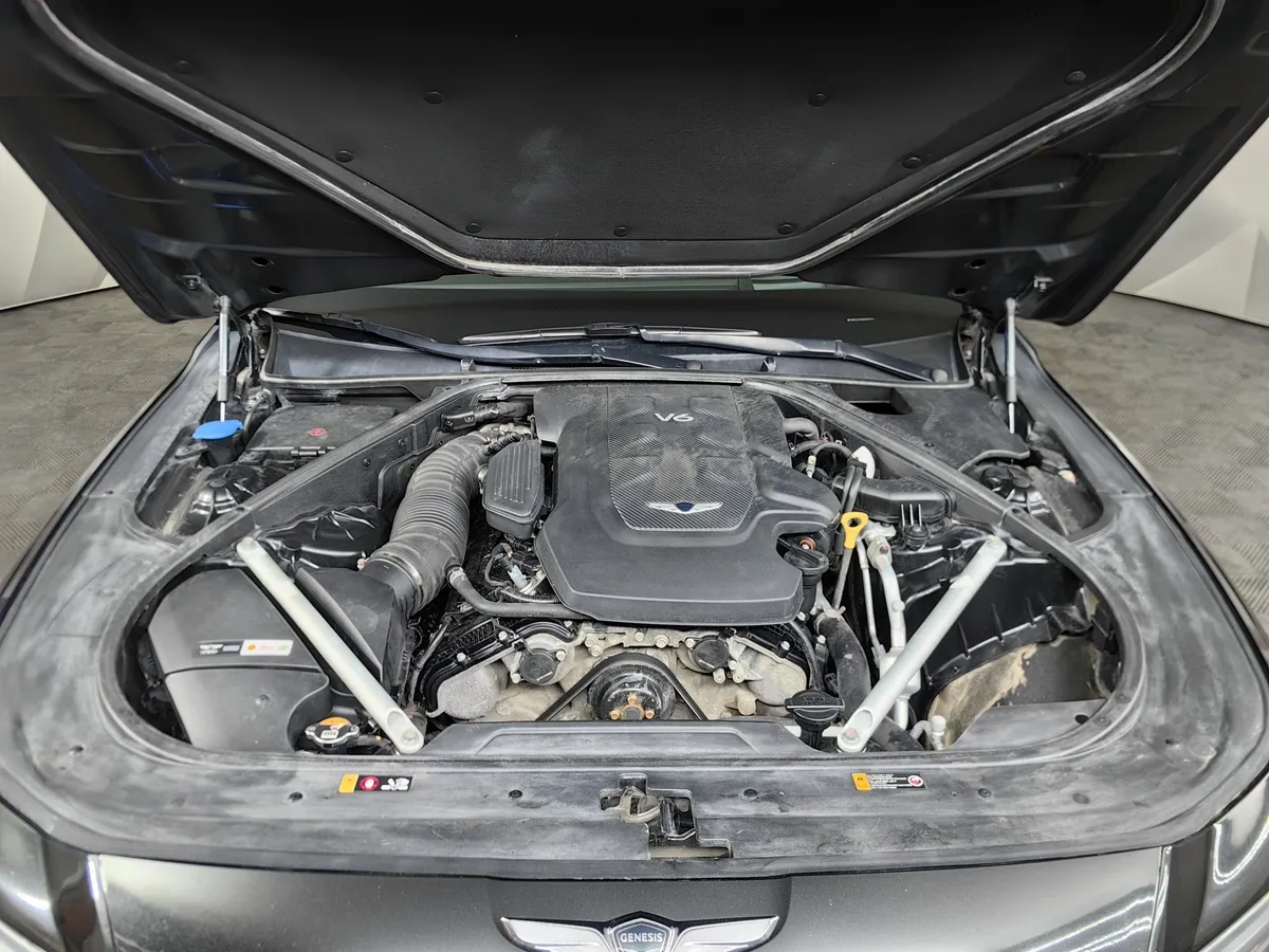 Genesis G90 3.8 GDI AT AWD (309 л.с.) Elite Черный в АВИЛОН. Слайд №11