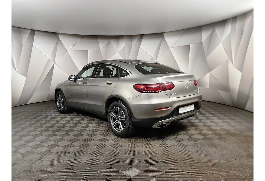 Mercedes-Benz GLC Купе 220 d 9G-TRONIC 4MATIC (194 л.с.) Premium Серебристый в АВИЛОН. Слайд №4