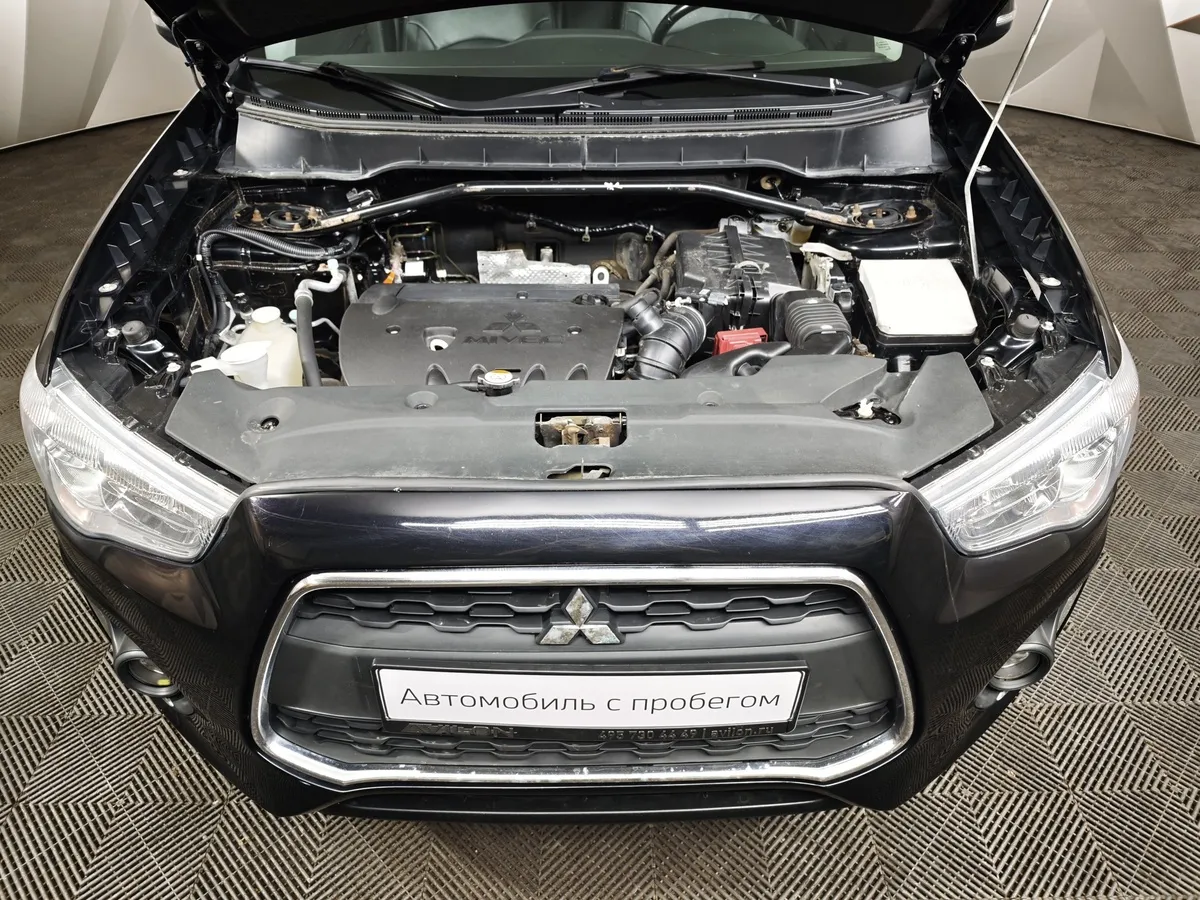 Mitsubishi ASX 2.0 CVT 4WD (150 л.с.) Черный в АВИЛОН. Слайд №11