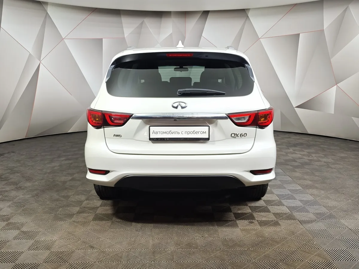 Infiniti QX60 3.5 CVT 4WD (283 л.с.) Premium Белый в АВИЛОН. Слайд №8