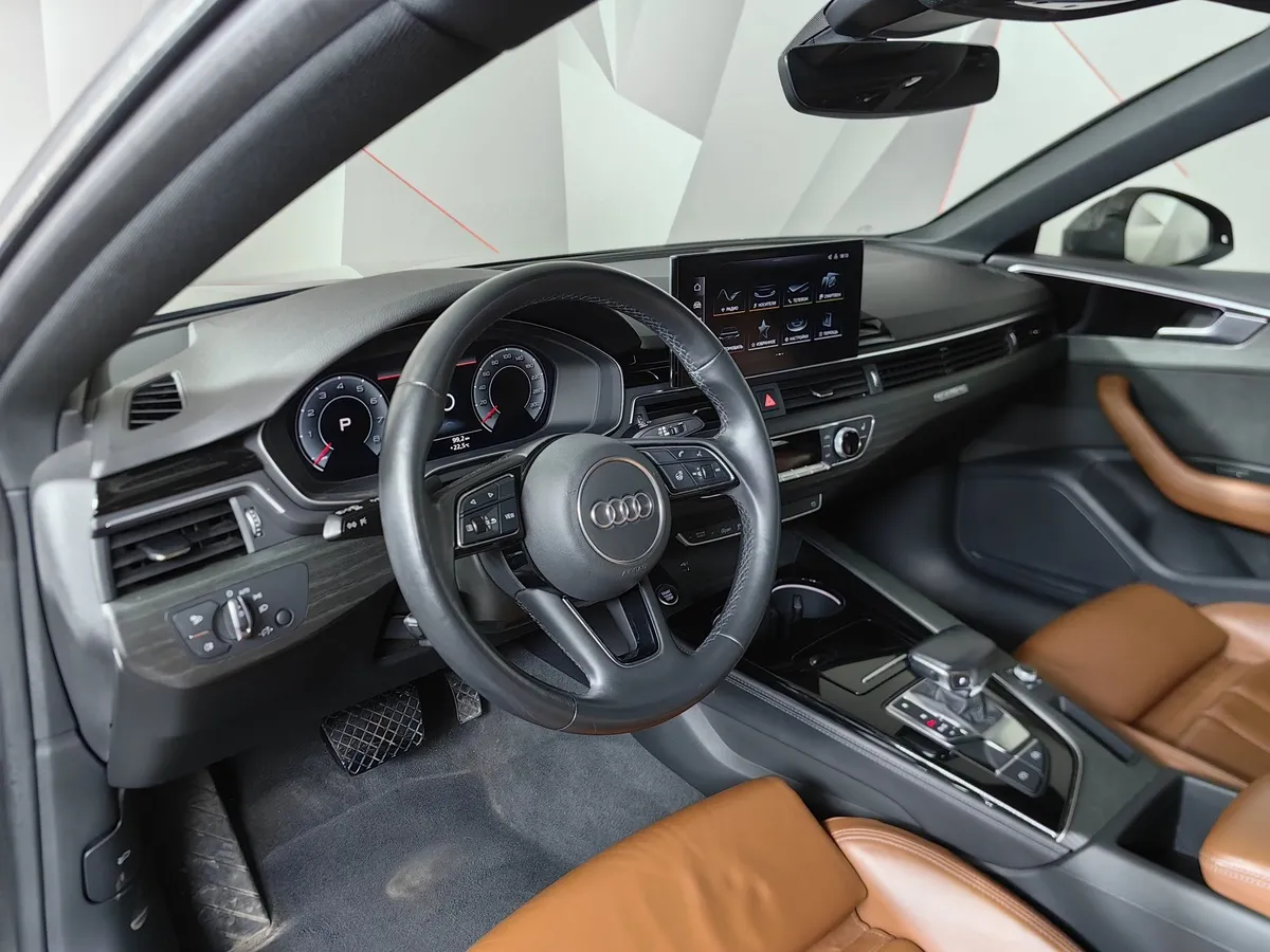 Audi A5 2.0 TFSI S tronic quattro (249 л.с.) Design Серый в АВИЛОН. Слайд №18