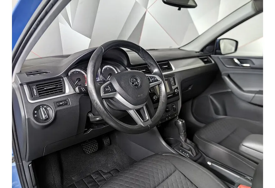 Skoda Rapid 1.6 AT (110 л.с.) Синий в АВИЛОН. Слайд №14