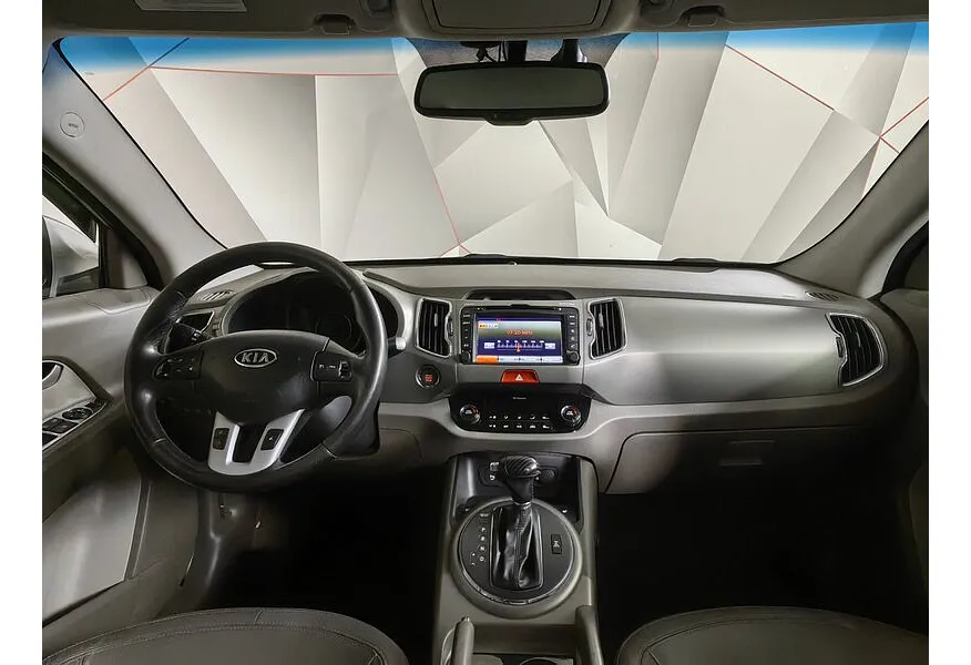 Kia Sportage 2.0 TD AT 4WD (136 л.с.) Бежевый в АВИЛОН. Слайд №14