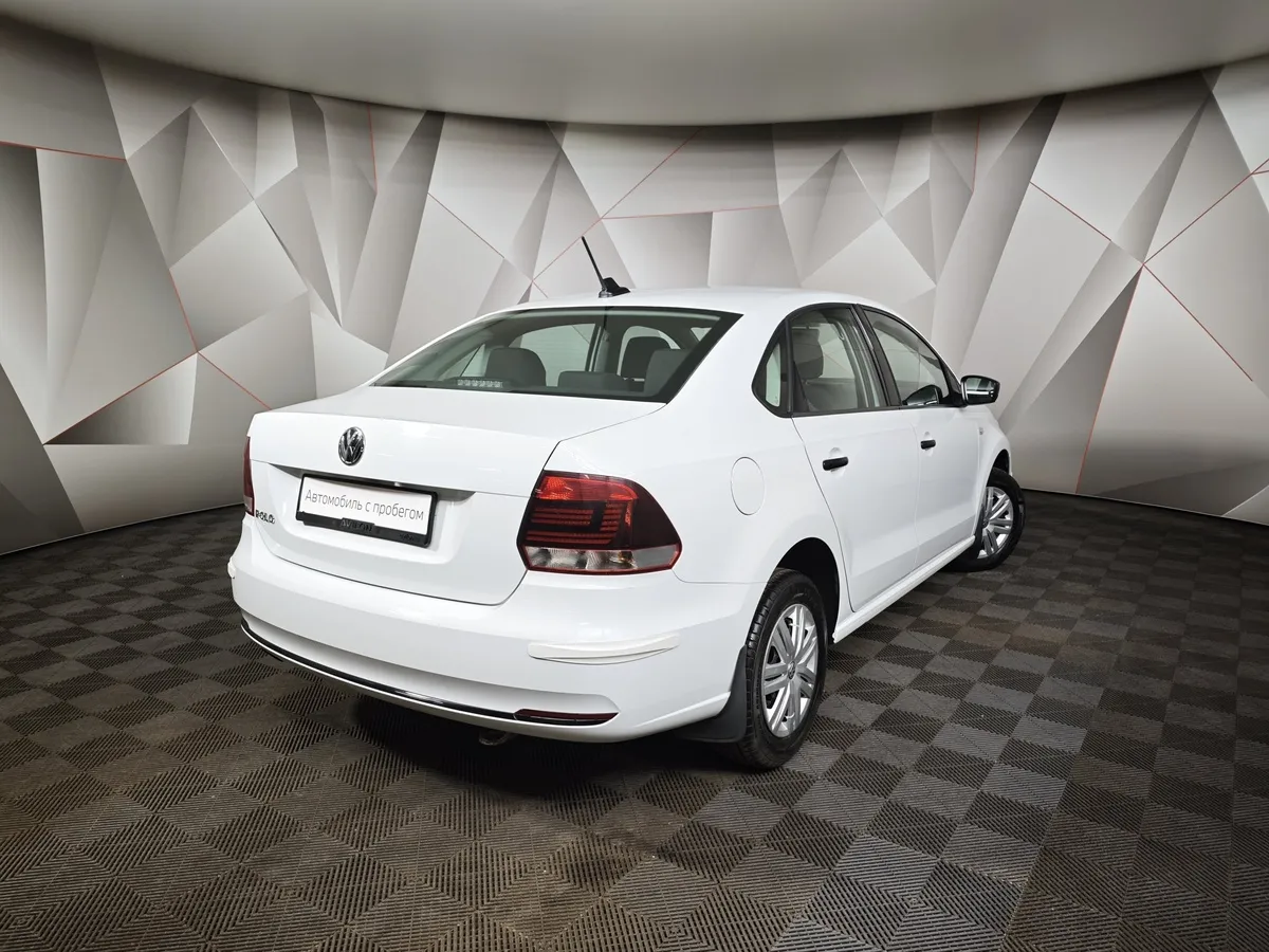 Volkswagen Polo 1.6 MPI MT (90 л.с.) Trendline Белый в АВИЛОН. Слайд №2
