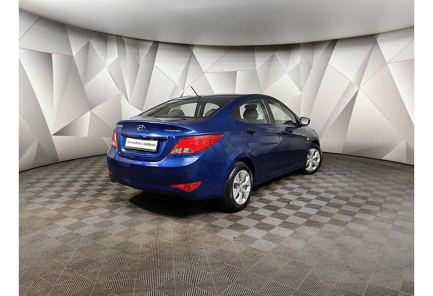 Hyundai Solaris 1.6 AT (123 л.с.) Comfort Синий в АВИЛОН. Слайд №2