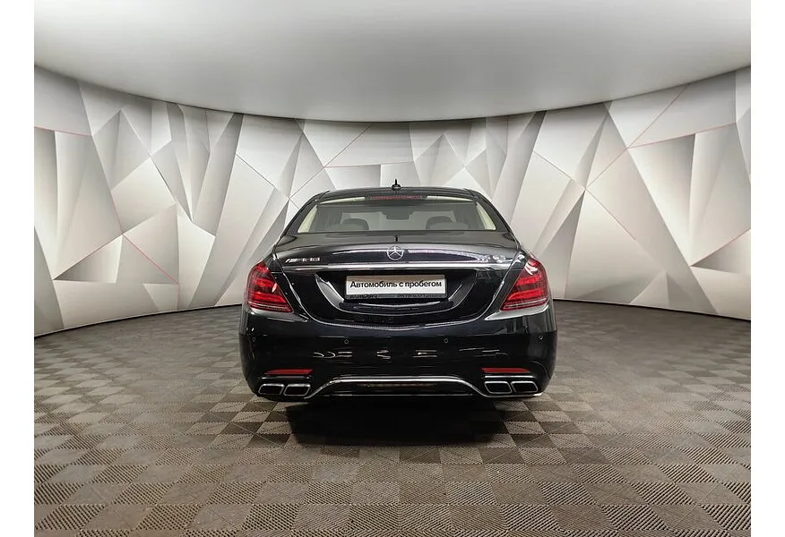 Mercedes-Benz S-Класс S 63 AMG 9G-Tronic 4Matic+ длинная база (612 л.с.) Черный в АВИЛОН. Слайд №8