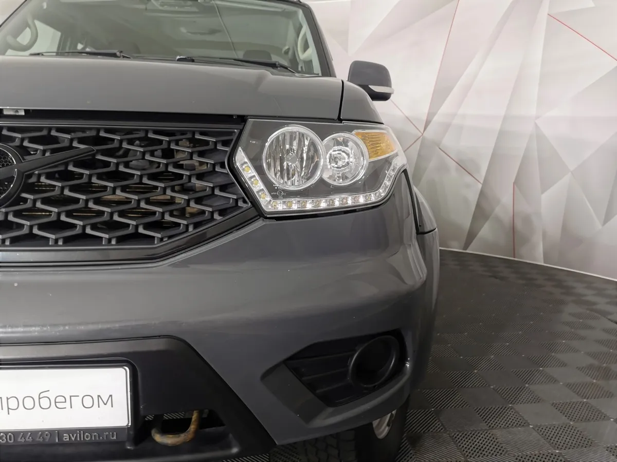 УАЗ Patriot 2.7 AT 4WD (150 л.с.) Оптимум Серый в АВИЛОН. Слайд №10
