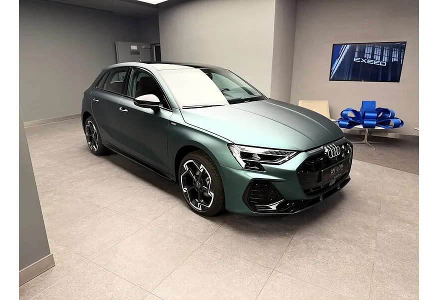 Audi A3 1.5 TFSI AMT (160 л.с.) Серый в АВИЛОН. Слайд №2
