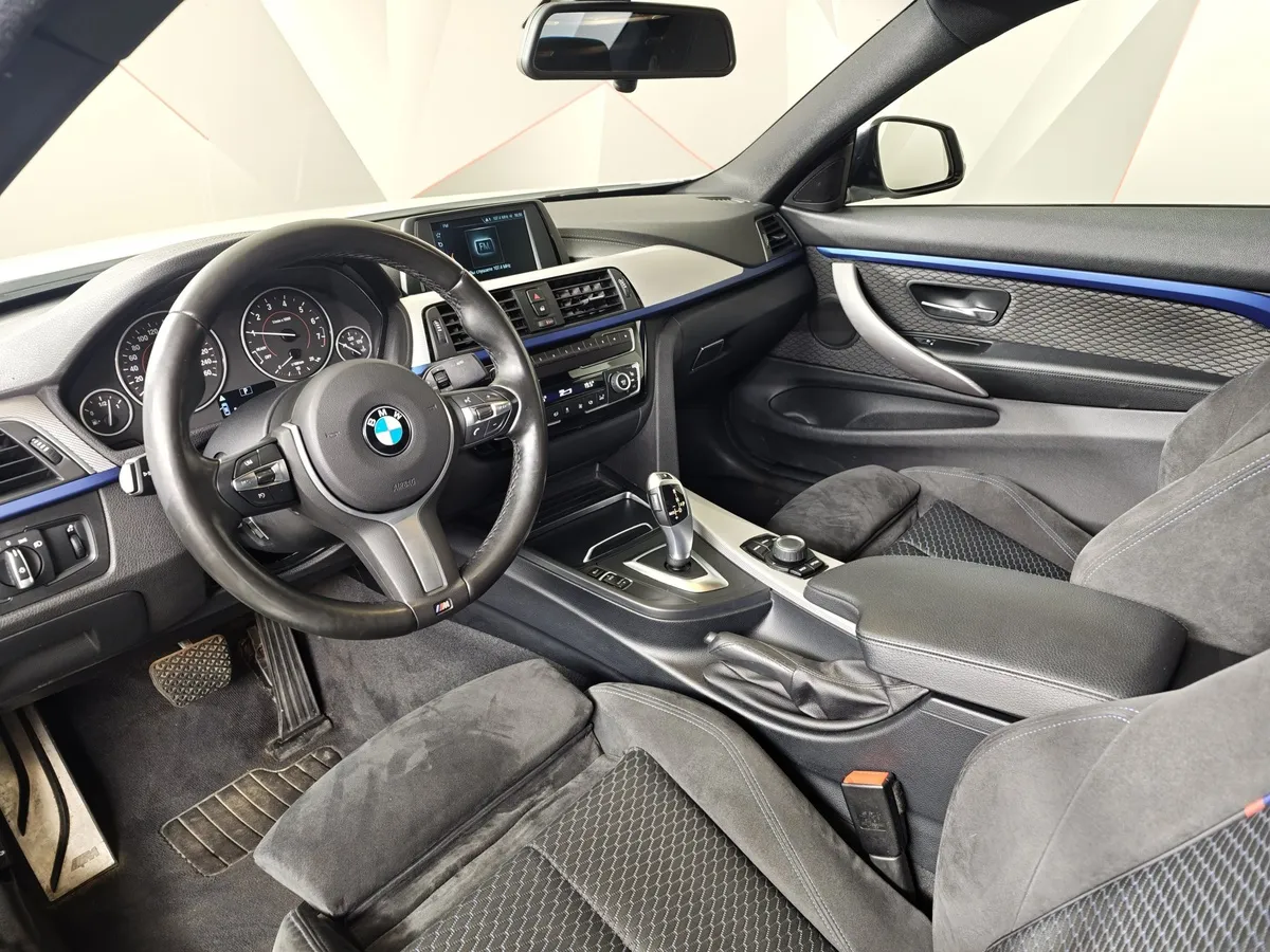 BMW 4 серия 420i AT (184 л.с.) Белый в АВИЛОН. Слайд №12