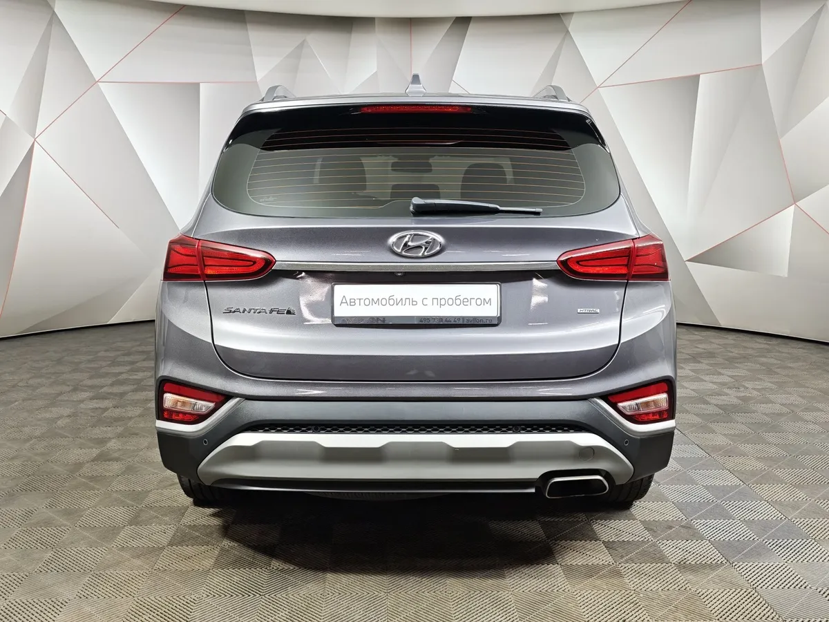 Hyundai Santa Fe 2.4 (188 л.с.) - 6AT Lifestyle Серый в АВИЛОН. Слайд №8