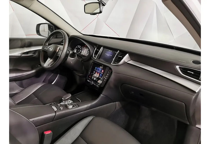 Infiniti QX50 2.0 VC-T CVT AWD (249 л.с.) Белый в АВИЛОН. Слайд №10