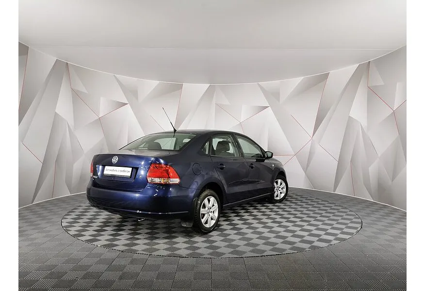 Volkswagen Polo 1.6 MPI AT (110 л.с.) Highline Синий в АВИЛОН. Слайд №2
