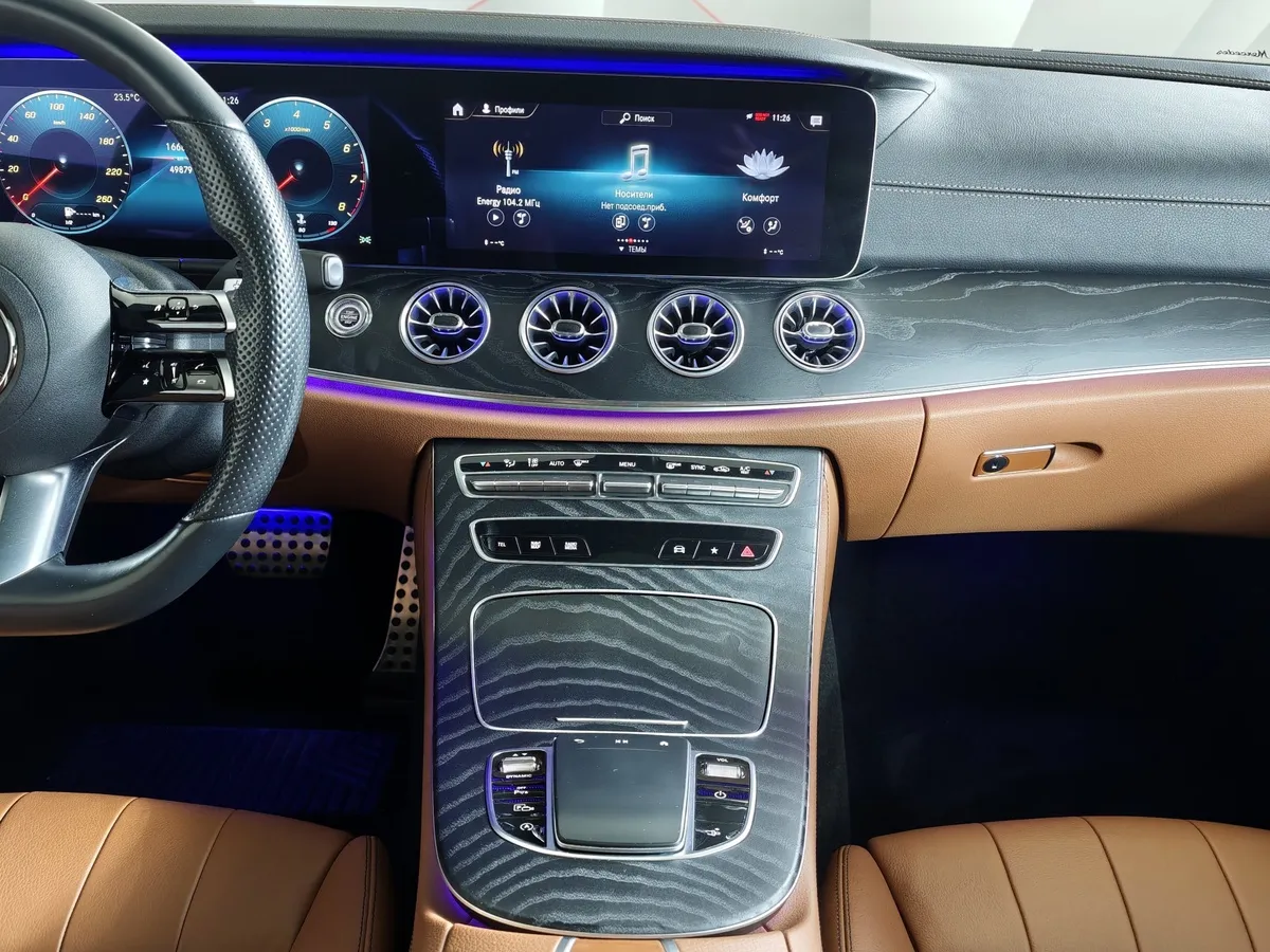 Mercedes-Benz E-Класс E 200 4MATIC 9G-TRONIC (197 л.с.) Sport Белый в АВИЛОН. Слайд №15