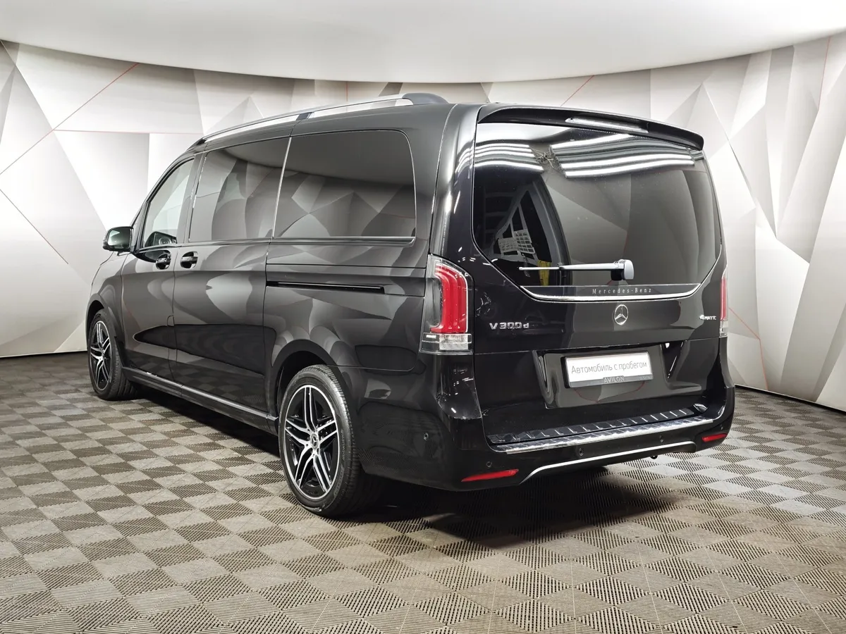 Mercedes-Benz V-Класс V 300 L2 4Matic 9G-Tronic (239 л.с.) Черный в АВИЛОН. Слайд №4