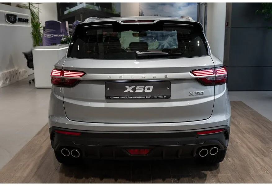 Belgee X50 1.5T 7DCT 2WD (150 л.с.) Prestige Серебристый в АВИЛОН. Слайд №6