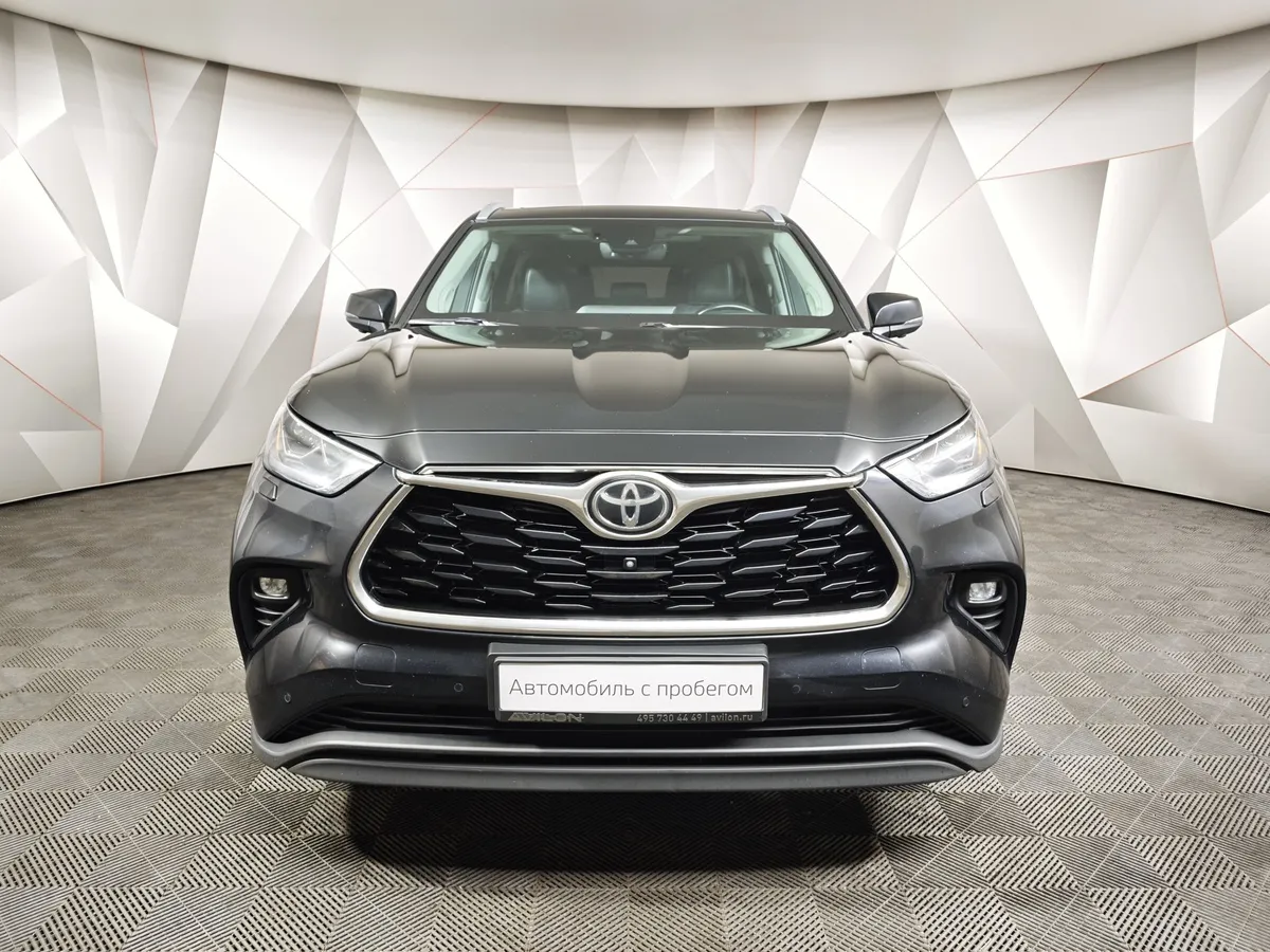 Toyota Highlander 2.4T AT 4WD (269 л.с.) Черный в АВИЛОН. Слайд №7
