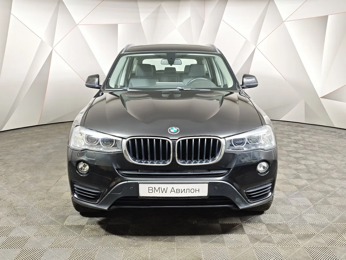 BMW X3 xDrive20i AT (184 л.с.) Черный в АВИЛОН. Слайд №3