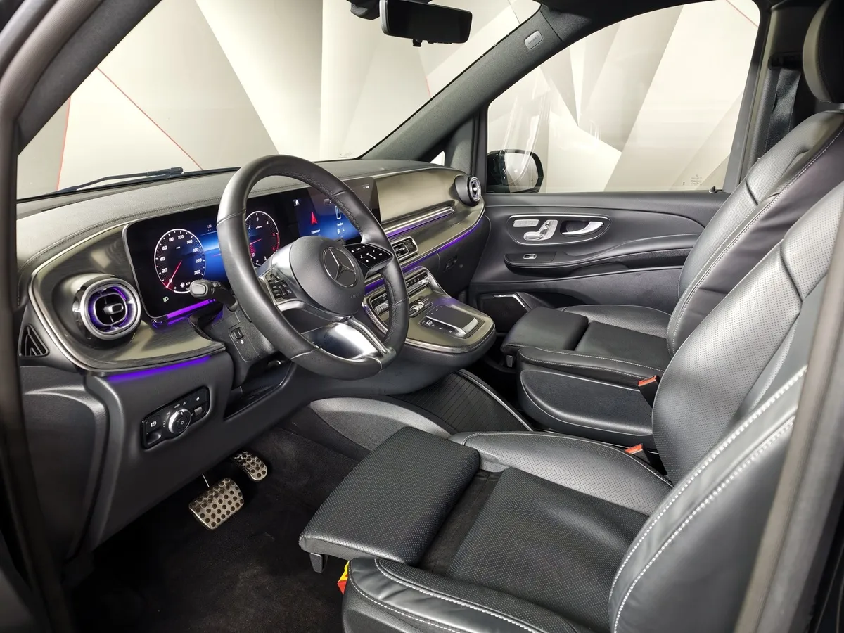 Mercedes-Benz V-Класс V 300 L3 4Motion 9G-Tronic (239 л.с.) Черный в АВИЛОН. Слайд №17