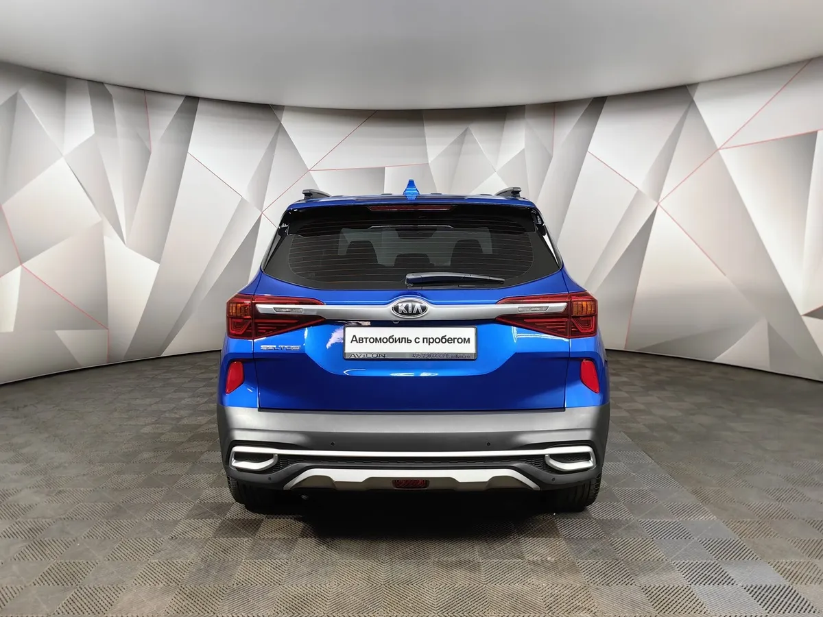 Kia Seltos 2.0 MPI 2WD IVT (149 л.с.) Prestige Синий в АВИЛОН. Слайд №8
