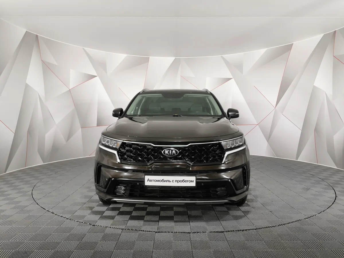 Kia Sorento 2.2 CRDi 4WD DCT (199 л.с.) Luxe Коричневый в АВИЛОН. Слайд №7
