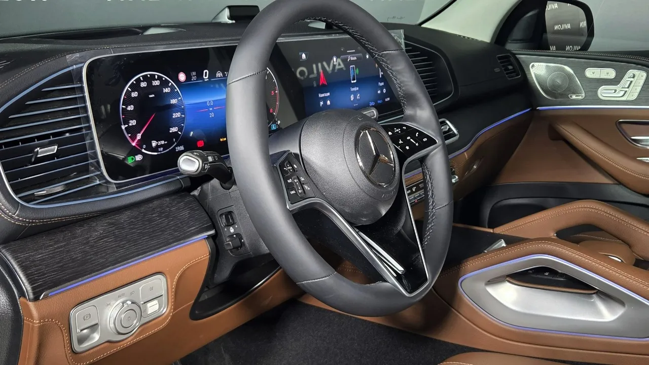 Mercedes-Benz GLE 300d 4MATIC 9G-TRONIC (269 л.с.) Черный в АВИЛОН. Слайд №10