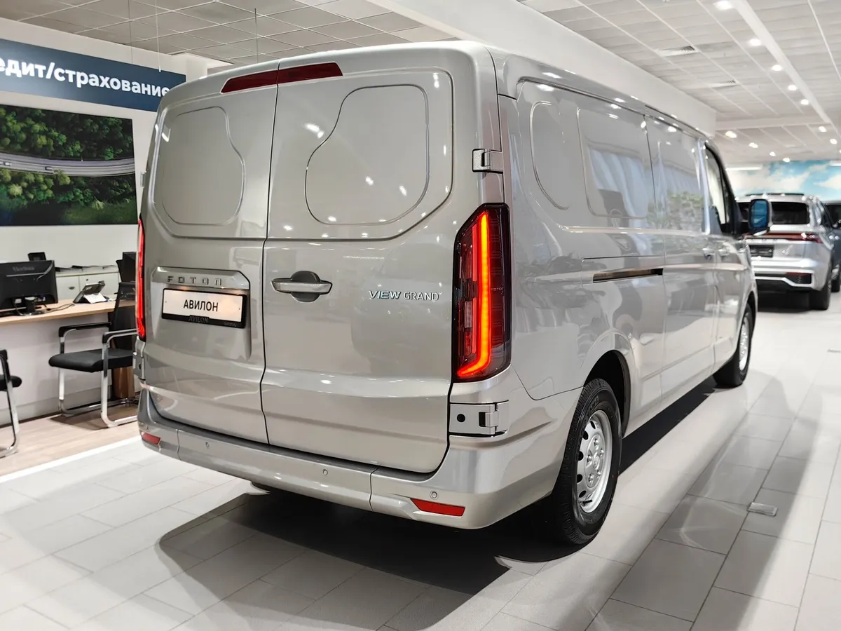 Foton View 2.0D 6MT RWD (159 л.с.) H1 1990 Серебристый в АВИЛОН. Слайд №6
