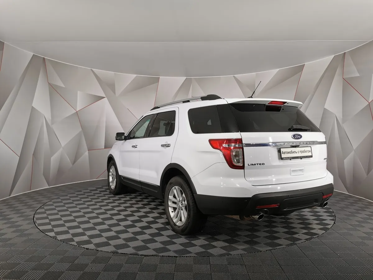 Ford Explorer 3.5 SelectShift 4WD (294 л.с.) Limited (LTD) Белый в АВИЛОН. Слайд №4